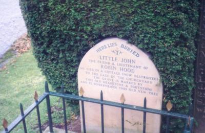 Little John's Grave - Hathersage