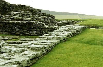 Cubbie Rows Castle, (HES) - Island of Wyre