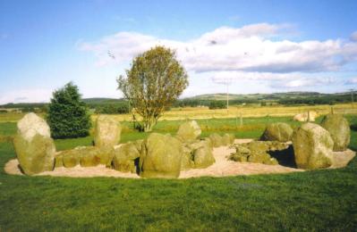 Cullerlie Stone Circle - Echt