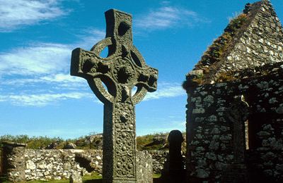 Kildalton Cross, (HES) - Port Ellen