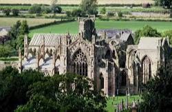 Melrose Abbey, (HES)