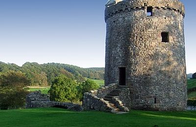 Orchardton Tower, (HES)