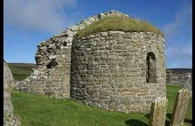 Orphir Church and the Earl's Bu, (HES) - Kirkwall