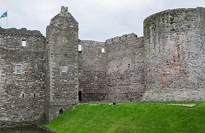 Rothesay Castle, (HES)