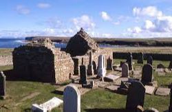 St Mary's Chapel, Crosskirk, (HES) - Thurso