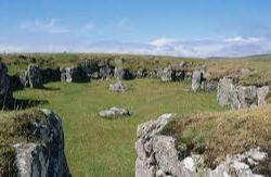 Stanydale Temple, (HES) - Walls