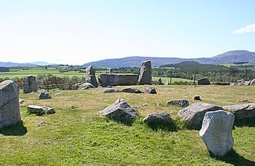 Tomnaverie Stone Circle, (HES) - Aboyne