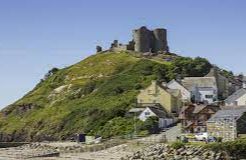 Criccieth Castle, (CADW)