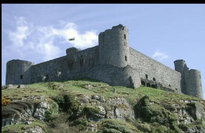 Harlech Castle, (CADW)