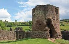 Skenfrith Castle, (NT)