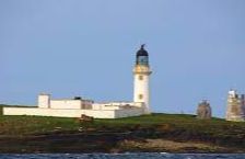 Stroma Island Lighthouse